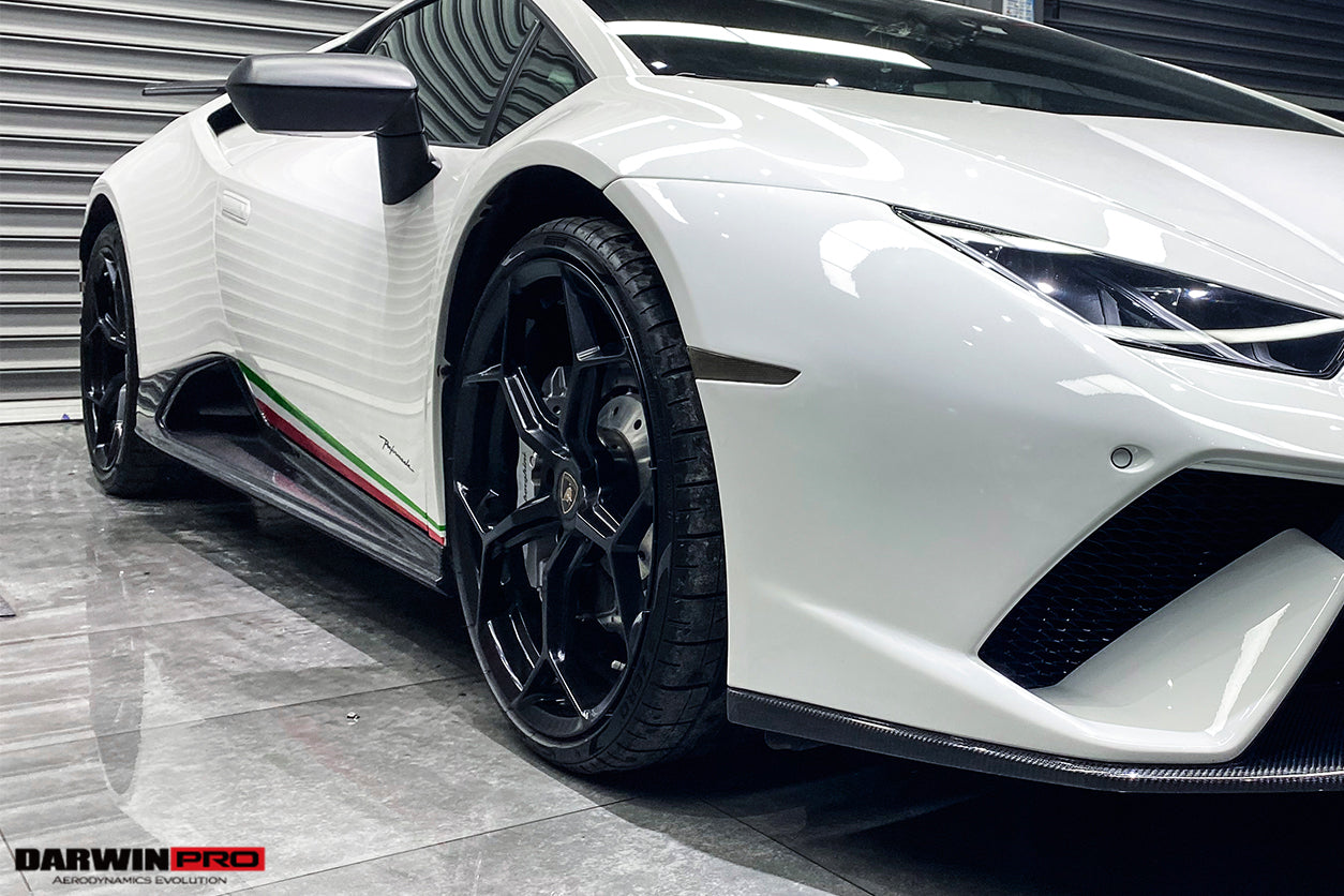 2015-2020 Lamborghini Huracan LP610/LP580 EVO Style Side Skirts - DarwinPRO Aerodynamics