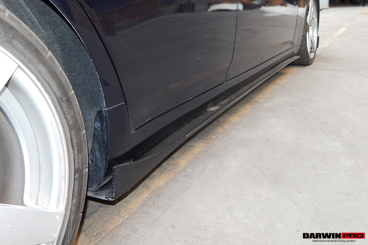 2007-2013 Infiniti G35/G37 Sedan BS Style Carbon Fiber Side Skirts Under Board - DarwinPRO Aerodynamics