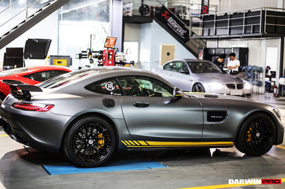 2015-2018 Mercedes Benz AMG GT/GTS Carbon Fiber Side Skirts Splitters - DarwinPRO Aerodynamics