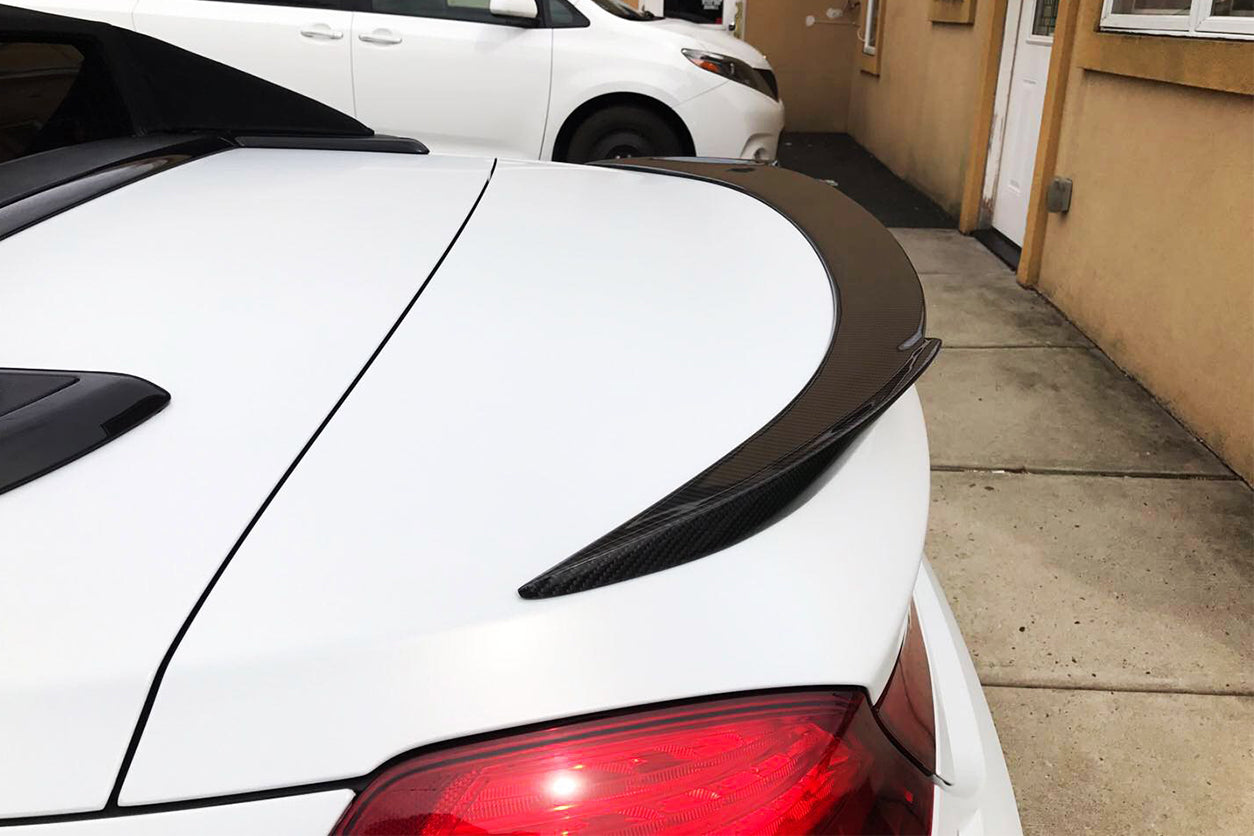 2011-2018 BMW 6 Series F12/M6 Convertiable VRS Style Carbon Fiber Trunk Spoiler - Carbonado