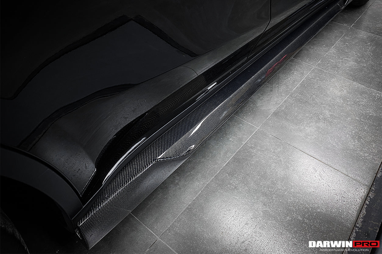 2020-2023 Tesla Model Y IMP Performance Carbon Fiber Side Skirts - DarwinPRO Aerodynamics