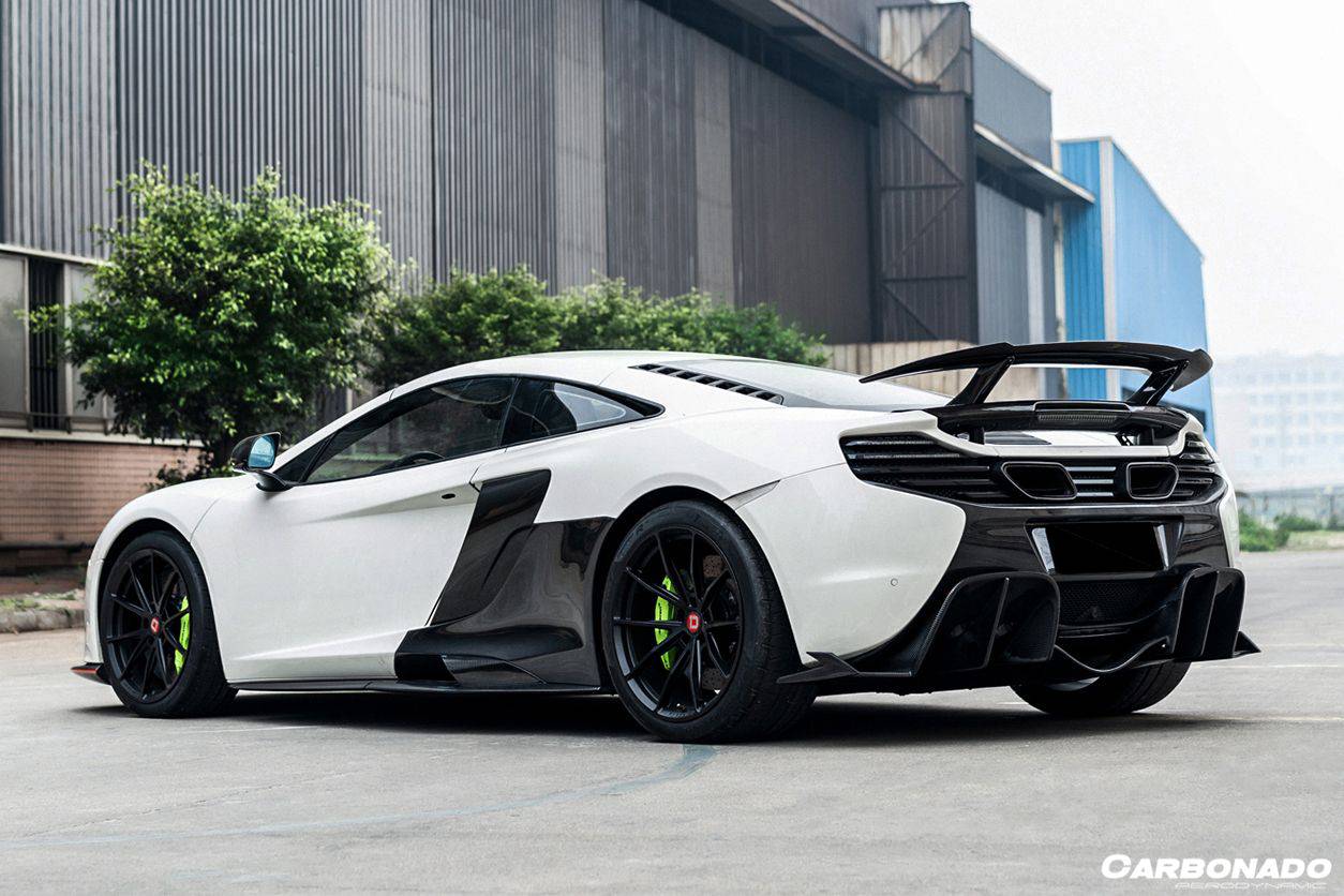 2014-2017 McLaren 650S OEM Style Carbon Fiber Tuning Veins Intake Blades - Carbonado Aero