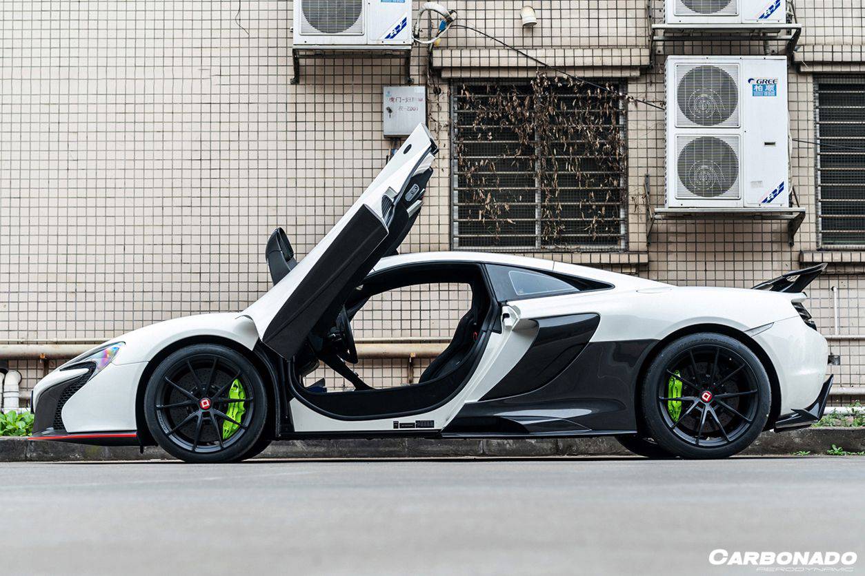 2014-2017 McLaren 650S OEM Style Carbon Fiber Tuning Veins Intake Blades - Carbonado Aero