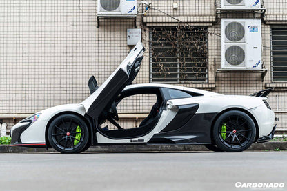 2014-2017 McLaren 650S OEM Style Carbon Fiber Tuning Veins Intake Blades - Carbonado Aero