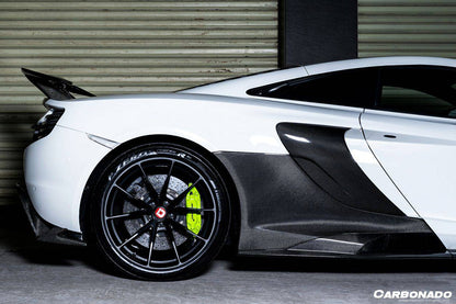 2014-2017 McLaren 650S OEM Style Carbon Fiber Tuning Veins Intake Blades - Carbonado Aero