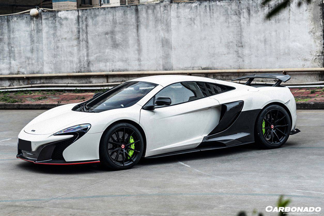 2014-2017 McLaren 650S OEM Style Carbon Fiber Tuning Veins Intake Blades - Carbonado Aero