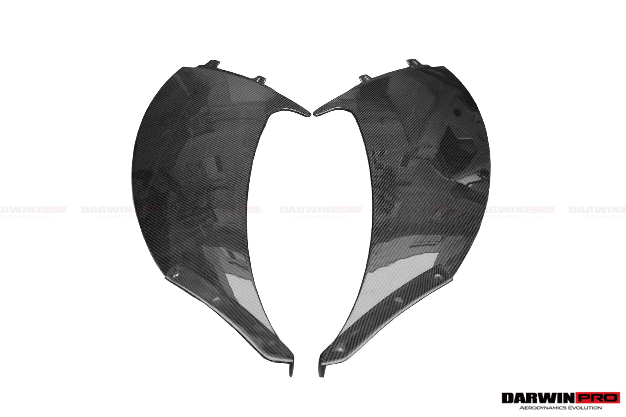 2011-2014 McLaren MP4 12C Carbon Fiber Side Intake Blades - DarwinPRO Aerodynamics