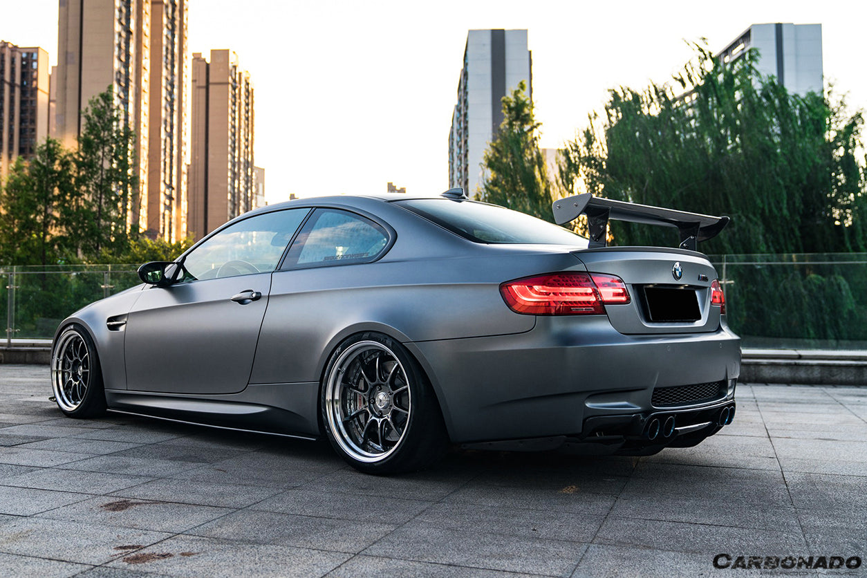 2008-2012 BMW M3 E92/E93 VA Style Carbon Fiber Rear Diffuser with Lip - Carbonado