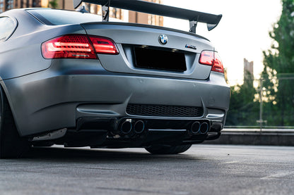 2008-2012 BMW M3 E92/E93 VA Style Carbon Fiber Rear Lip - Carbonado