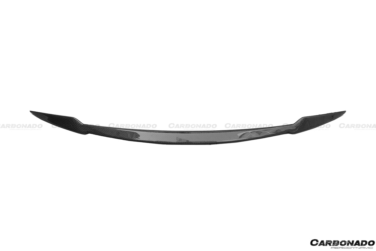 2012-2015 Tesla S Pre-facelift RS Style Carbon Fiber Trunk Spoiler - Carbonado