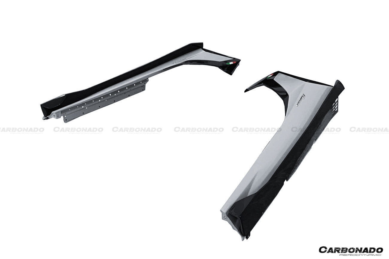 2011-2021 Lamborghini Aventador LP700 LP740 LP750 Coupe/Roadster SVJ Style Part DRY Carbon Fiber Aero Full Kit - DarwinPRO Aerodynamics