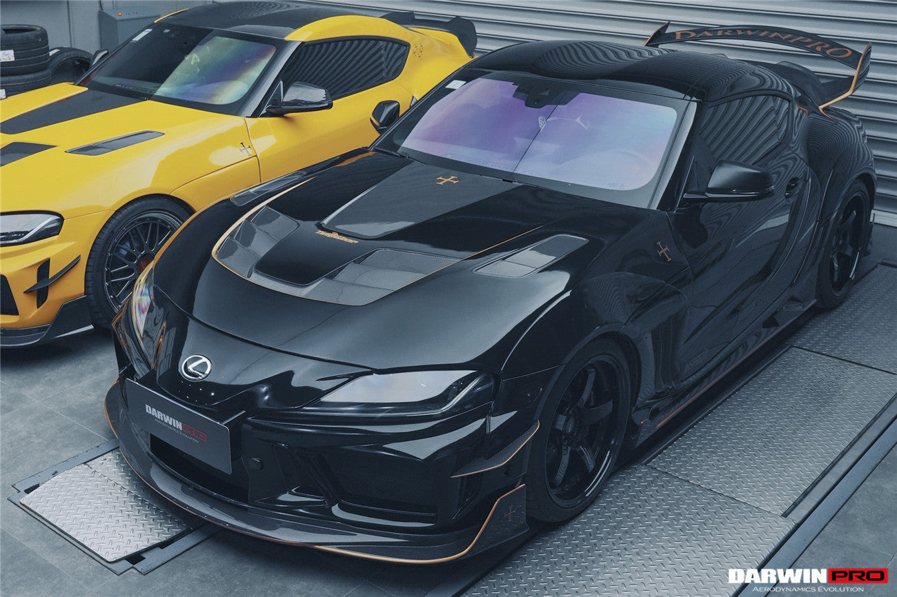 2019-UP Toyota GR Supra (J29/DB) A90 A91 BKSSII Style Carbon Fiber Hood - DarwinPRO Aerodynamics