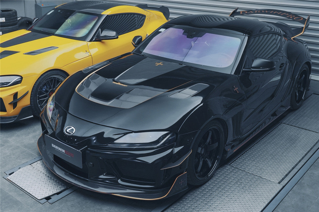 2019-UP Toyota GR Supra (J29/DB) A90 A91 BKSSII Style Part Carbon Fiber Full Wide Body Kit - DarwinPRO Aerodynamics