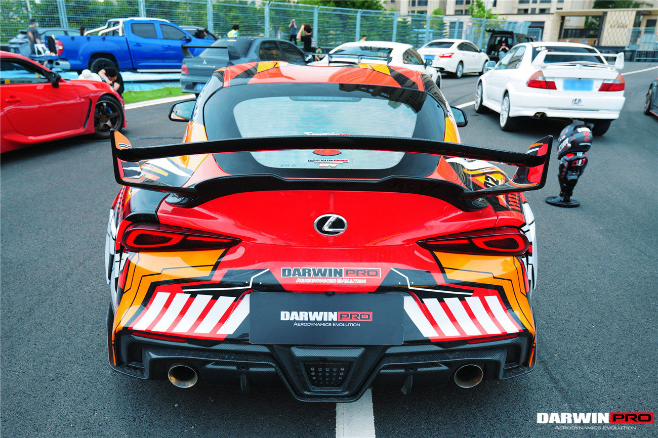 2019-UP Toyota GR Supra (J29/DB) A90 A91 BKSS Style Part Carbon Fiber Rear Bumper - DarwinPRO Aerodynamics