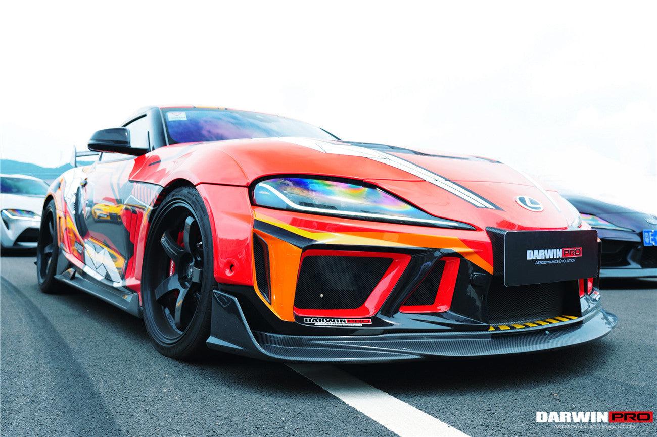 2019-UP Toyota GR Supra (J29/DB) A90 A91 BKSSII Style Part Carbon Fiber Full Wide Body Kit - DarwinPRO Aerodynamics