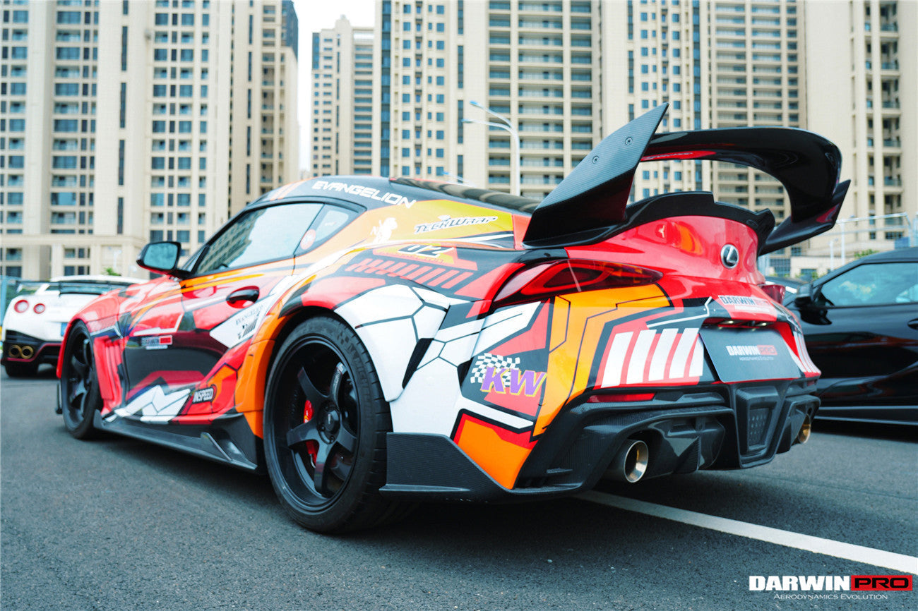 2019-UP Toyota GR Supra (J29/DB) A90 A91 BKSS Style Part Carbon Fiber Rear Bumper - DarwinPRO Aerodynamics