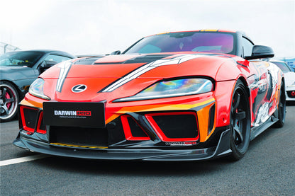 2019-UP Toyota GR Supra (J29/DB) A90 A91 BKSSII Style Part Carbon Fiber Full Wide Body Kit - DarwinPRO Aerodynamics