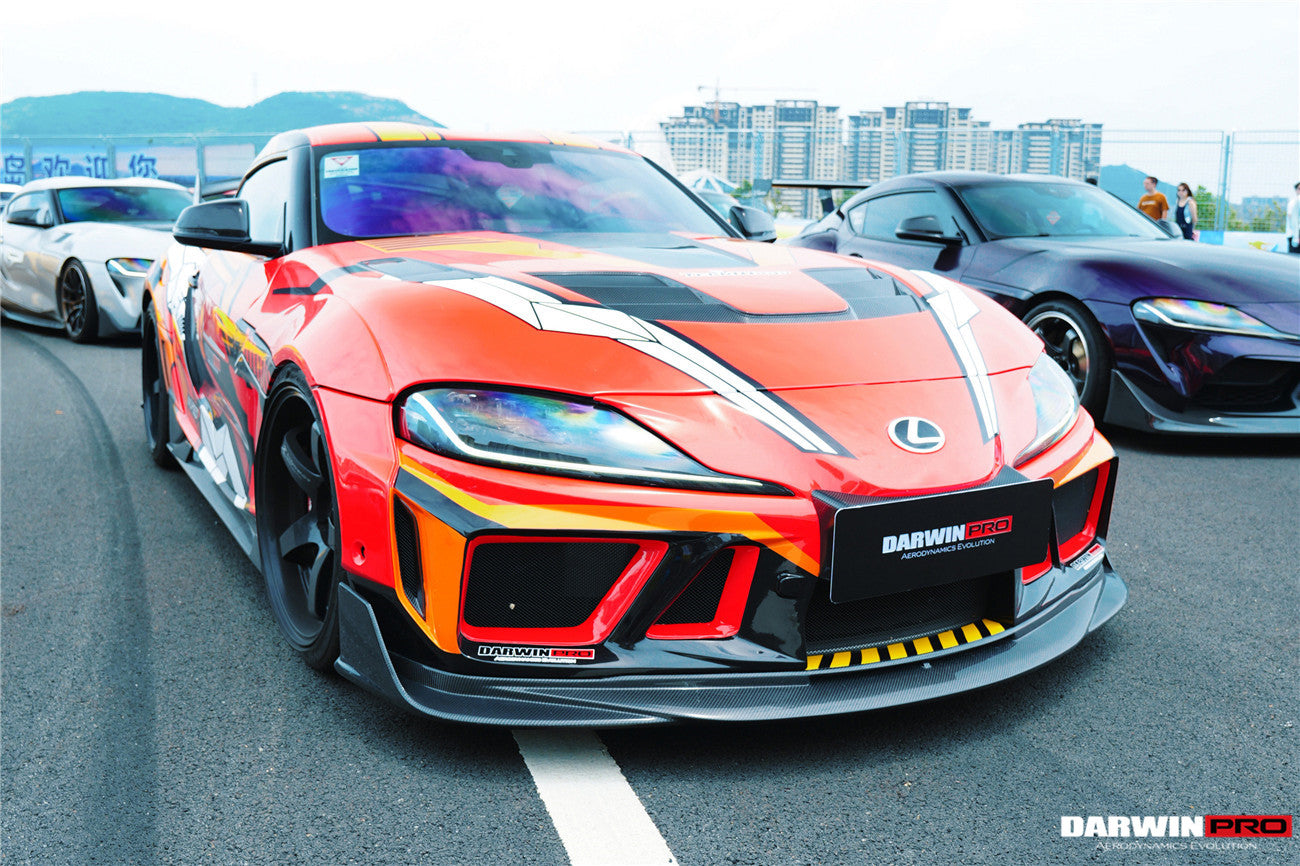 2019-UP Toyota GR Supra (J29/DB) A90 A91 BKSSII Style Carbon Fiber Hood - DarwinPRO Aerodynamics