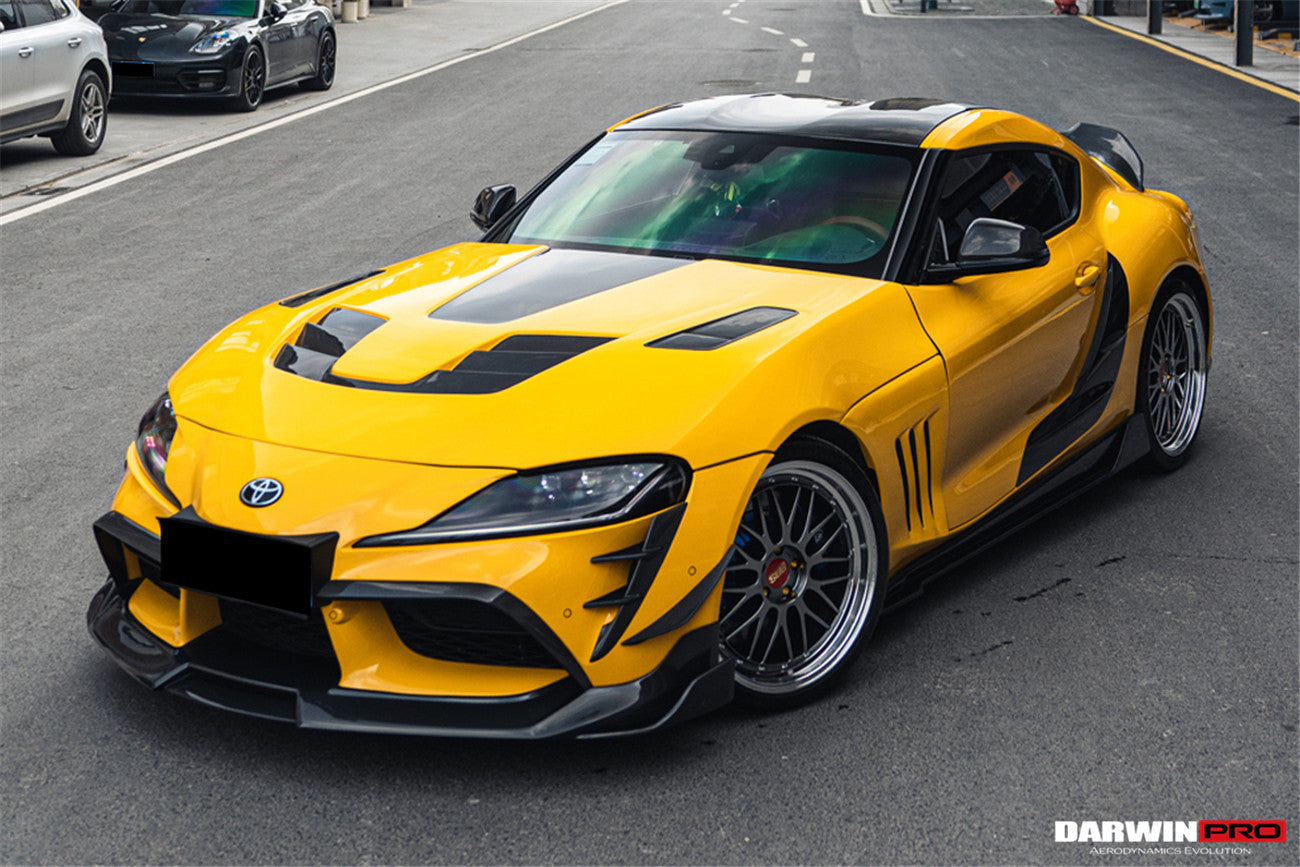 2019-UP Toyota GR Supra (J29/DB) A90 A91 BKSSII Style Carbon Fiber Hood - DarwinPRO Aerodynamics