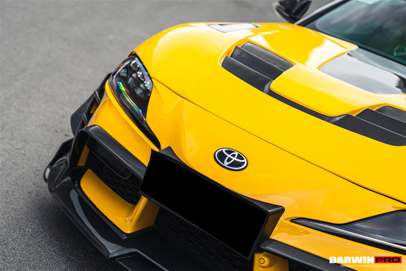 2019-UP Toyota GR Supra (J29/DB) A90 A91 BKSSII Style Carbon Fiber Hood - DarwinPRO Aerodynamics