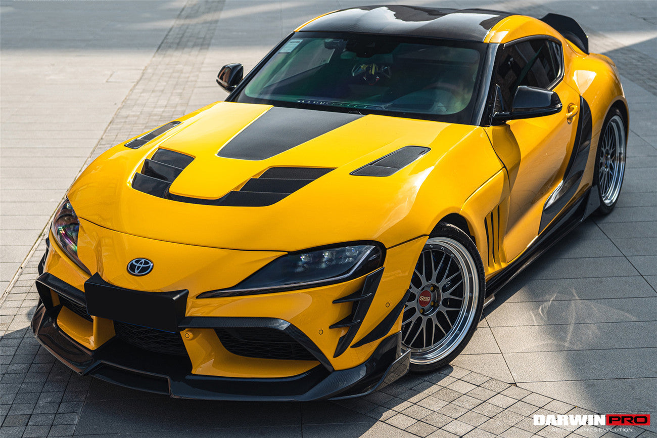 2019-UP Toyota GR Supra (J29/DB) A90 A91 BKSSII Style Carbon Fiber Hood - DarwinPRO Aerodynamics