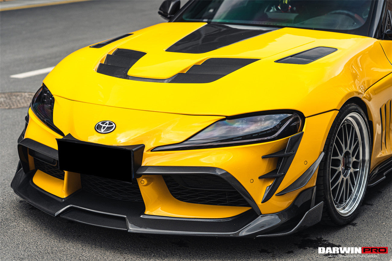 2019-UP Toyota GR Supra (J29/DB) A90 A91 BKSSII Style Carbon Fiber Hood - DarwinPRO Aerodynamics