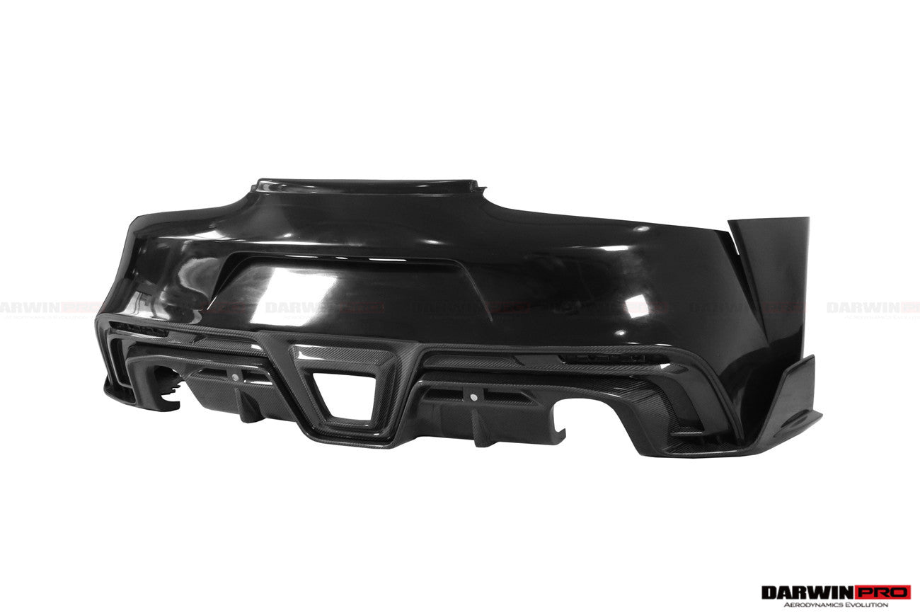 2019-UP Toyota GR Supra (J29/DB) A90 A91 BKSS Style Part Carbon Fiber Rear Bumper - DarwinPRO Aerodynamics