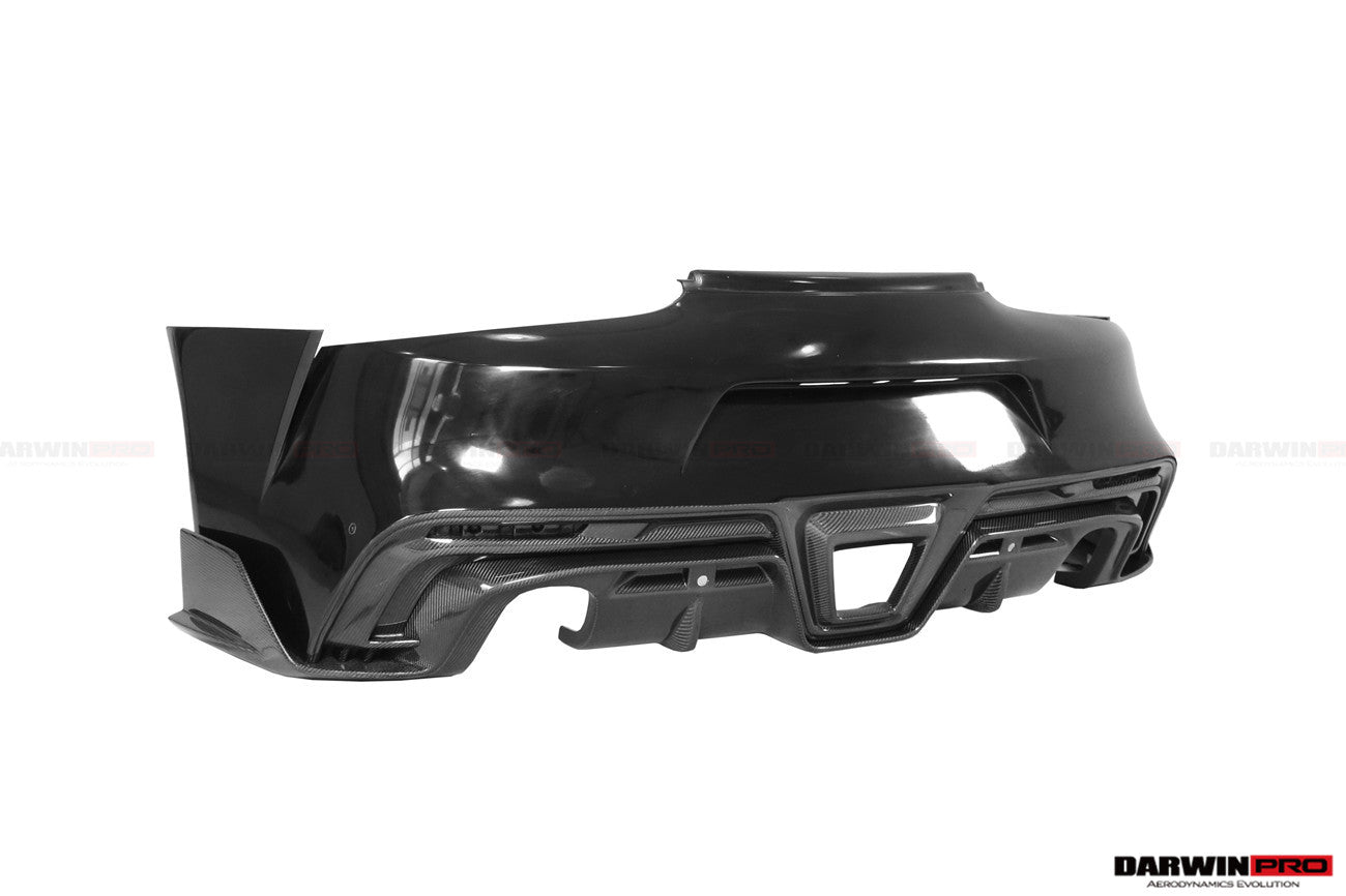 2019-UP Toyota GR Supra (J29/DB) A90 A91 BKSS Style Part Carbon Fiber Rear Bumper - DarwinPRO Aerodynamics