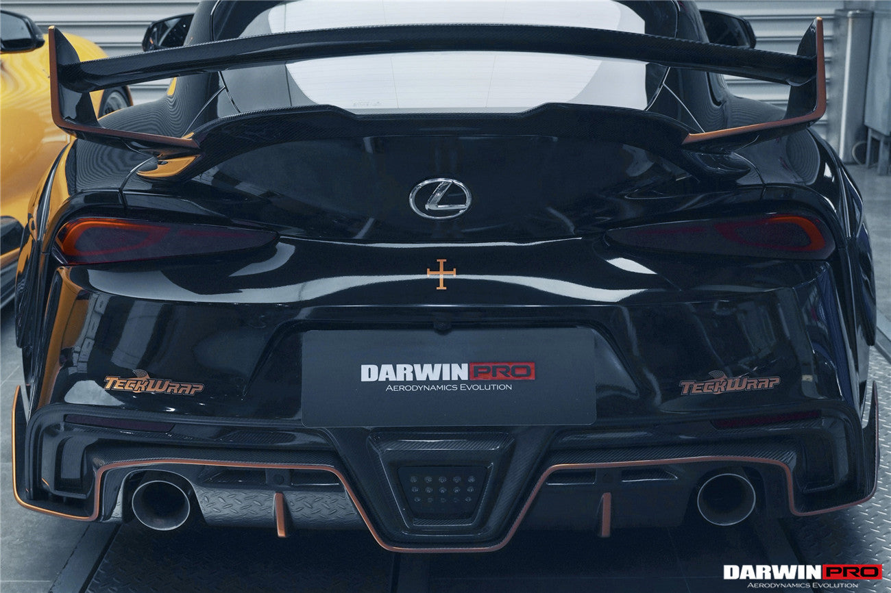 2019-UP Toyota GR Supra (J29/DB) A90 A91 BKSS Style Part Carbon Fiber Rear Bumper - DarwinPRO Aerodynamics