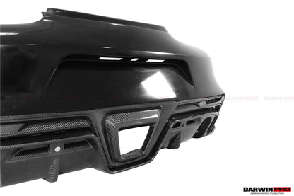2019-UP Toyota GR Supra (J29/DB) A90 A91 BKSS Style Part Carbon Fiber Rear Bumper - DarwinPRO Aerodynamics