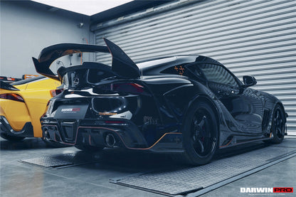 2019-UP Toyota GR Supra (J29/DB) A90 A91 BKSS Style Part Carbon Fiber Rear Bumper - DarwinPRO Aerodynamics