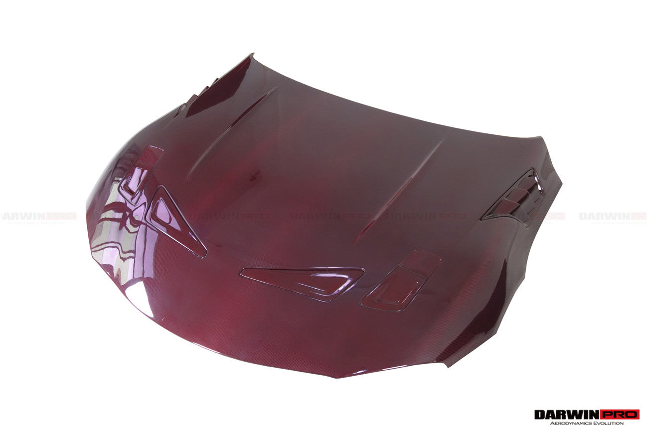 2019-UP Toyota GR Supra (J29/DB) A90 A91 BKSS Style Carbon Fiber Hood - DarwinPRO Aerodynamics