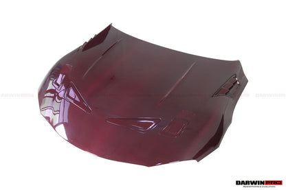 2019-UP Toyota GR Supra (J29/DB) A90 A91 BKSS Style Carbon Fiber Hood - DarwinPRO Aerodynamics