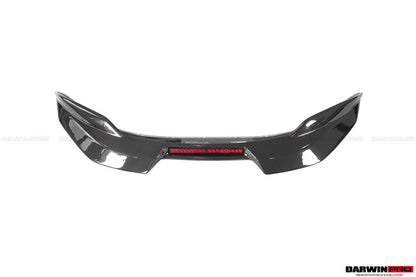 2019-UP Toyota GR Supra (J29/DB) A90 A91 BKSS Style Carbon Fiber Trunk Spoiler w/ LED Light - DarwinPRO Aerodynamics