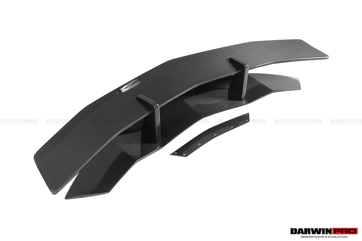 2011-2021 Lamborghini Aventador LP700 LP740 Coupe/Roadster SV Style Trunk Wing - DarwinPRO Aerodynamics
