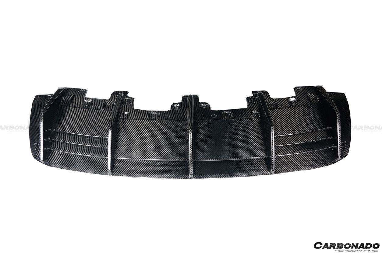 2019-2023 Lamborghini Huracan EVO OD Style Carbon Fiber Rear Diffuser - Carbonado Aero