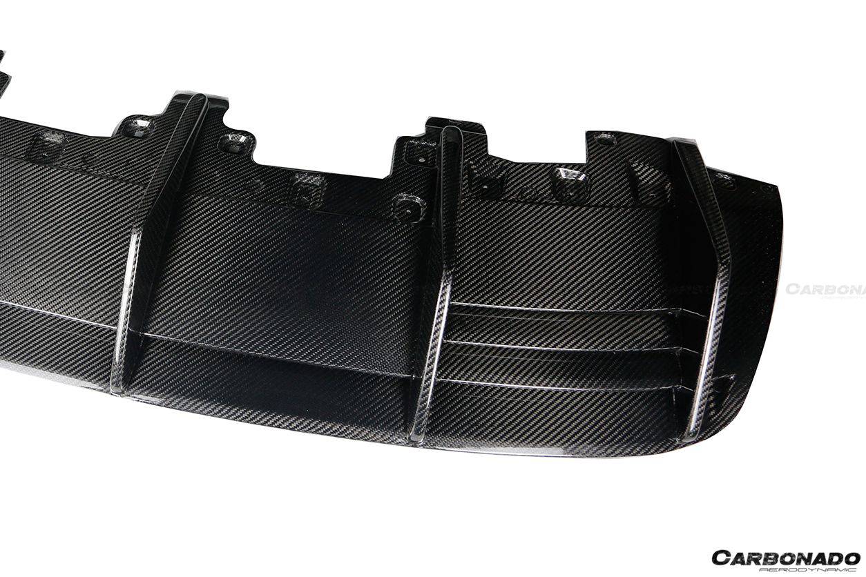 2019-2023 Lamborghini Huracan EVO OD Style Carbon Fiber Rear Diffuser - Carbonado Aero