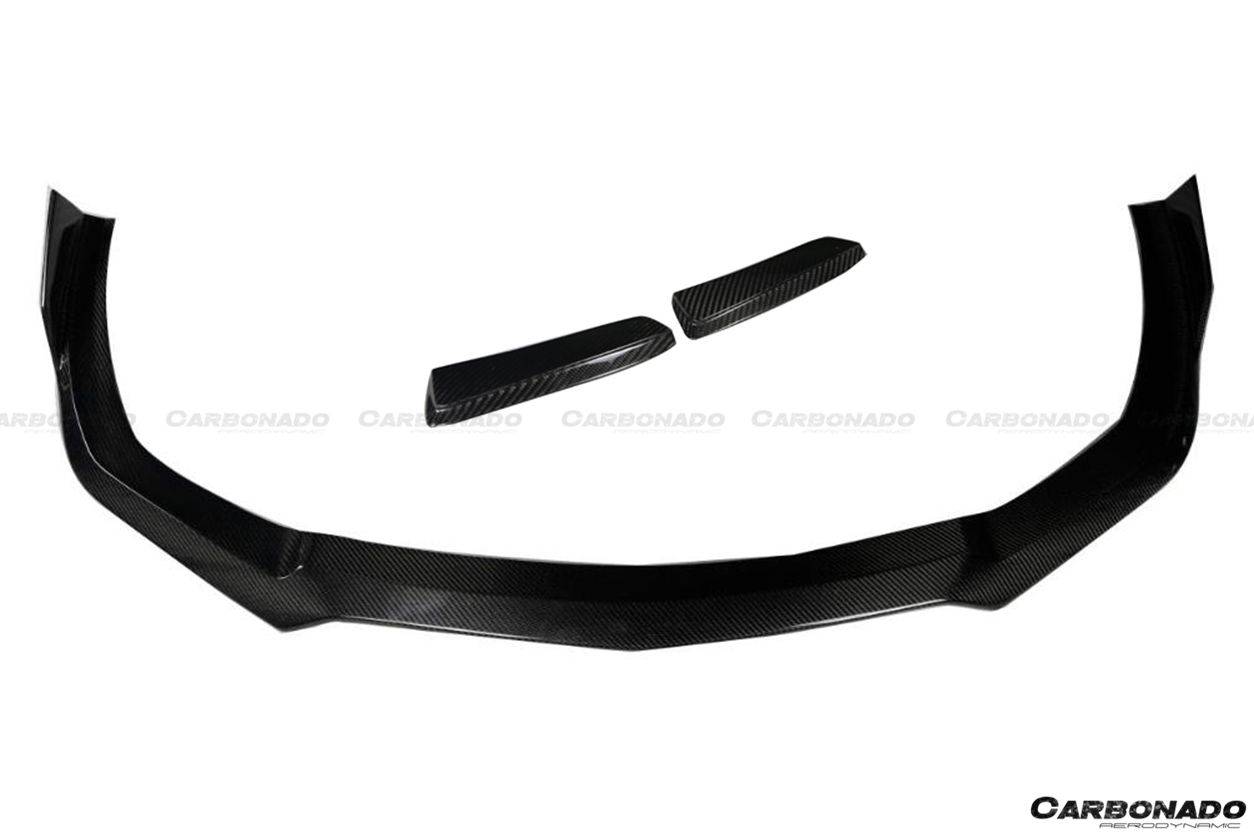 2019-2023 Lamborghini Huracan EVO AWD OD Style Carbon Fiber Front Lip - Carbonado Aero