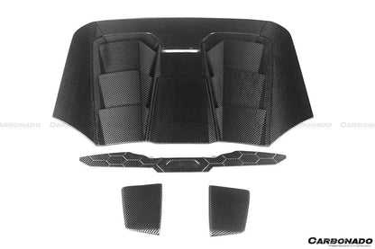 2019-2023 Lamborghini Huracan EVO Spyder OD Style Carbon Fiber Engine Trunk - Carbonado Aero