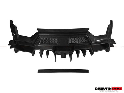 2009-2014 Lamborghini Gallardo BKSS Style Rear Bumper - DarwinPRO Aerodynamics