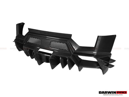 2009-2014 Lamborghini Gallardo BKSS Style Rear Bumper - DarwinPRO Aerodynamics