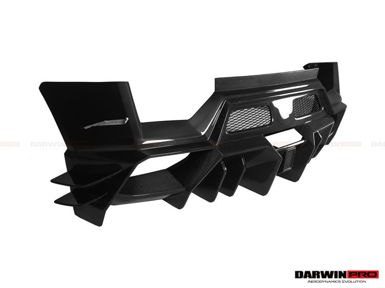2009-2014 Lamborghini Gallardo BKSS Style Rear Bumper - DarwinPRO Aerodynamics