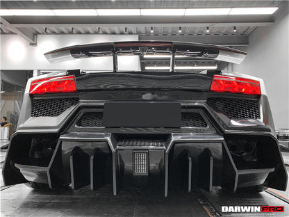 2009-2014 Lamborghini Gallardo BKSS Style Rear Bumper - DarwinPRO Aerodynamics