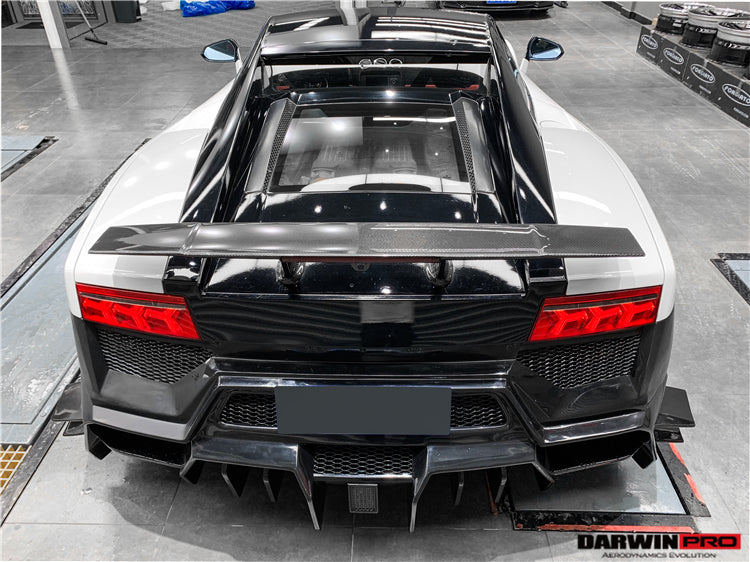 2009-2014 Lamborghini Gallardo BKSS Style Rear Bumper - DarwinPRO Aerodynamics