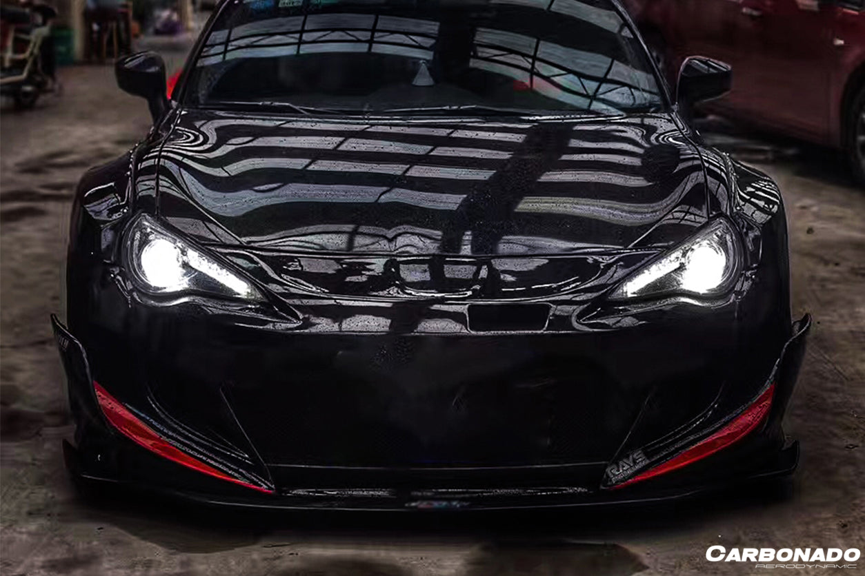 2012-2020 Scion FRS / Toyota GT86/ Subaru BRZ RBY3 Style Full Body Kit - Carbonado