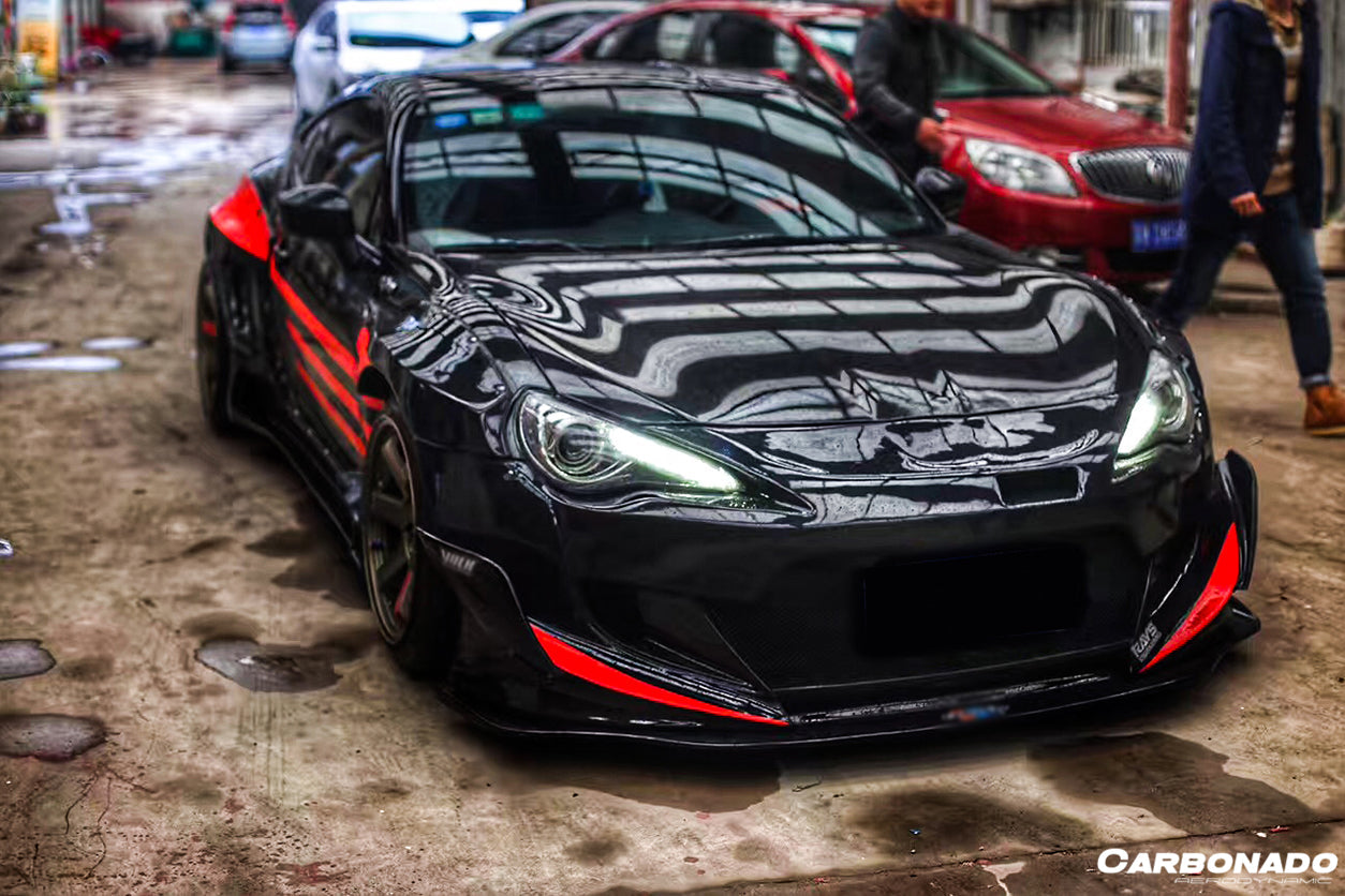 2012-2020 Scion FRS / Toyota GT86/ Subaru BRZ RBY3 Style Full Body Kit - Carbonado