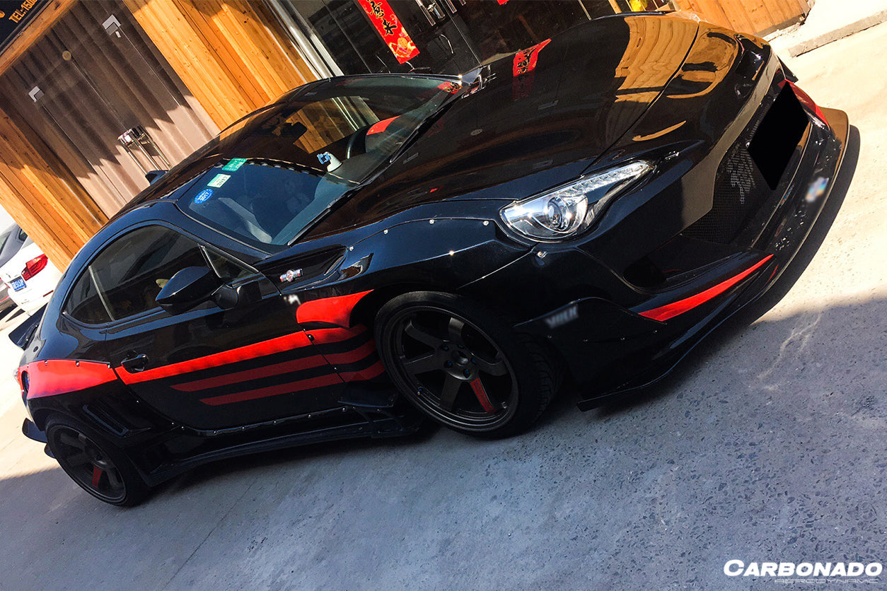 2012-2020 Scion FRS / Toyota GT86/ Subaru BRZ RBY3 Style Full Body Kit - Carbonado