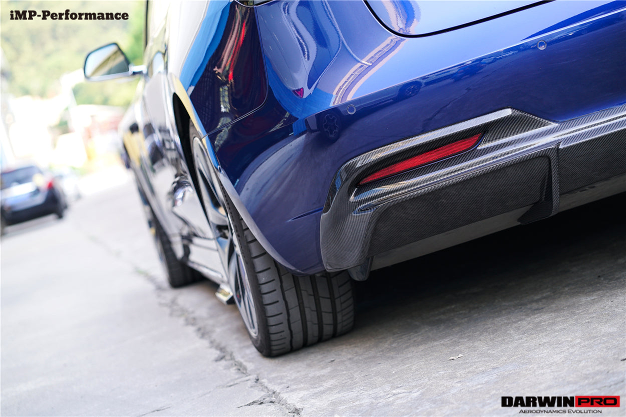 2017-2023 Tesla Model 3 IMP Performance Carbon Fiber Rear Lip - DarwinPRO Aerodynamics