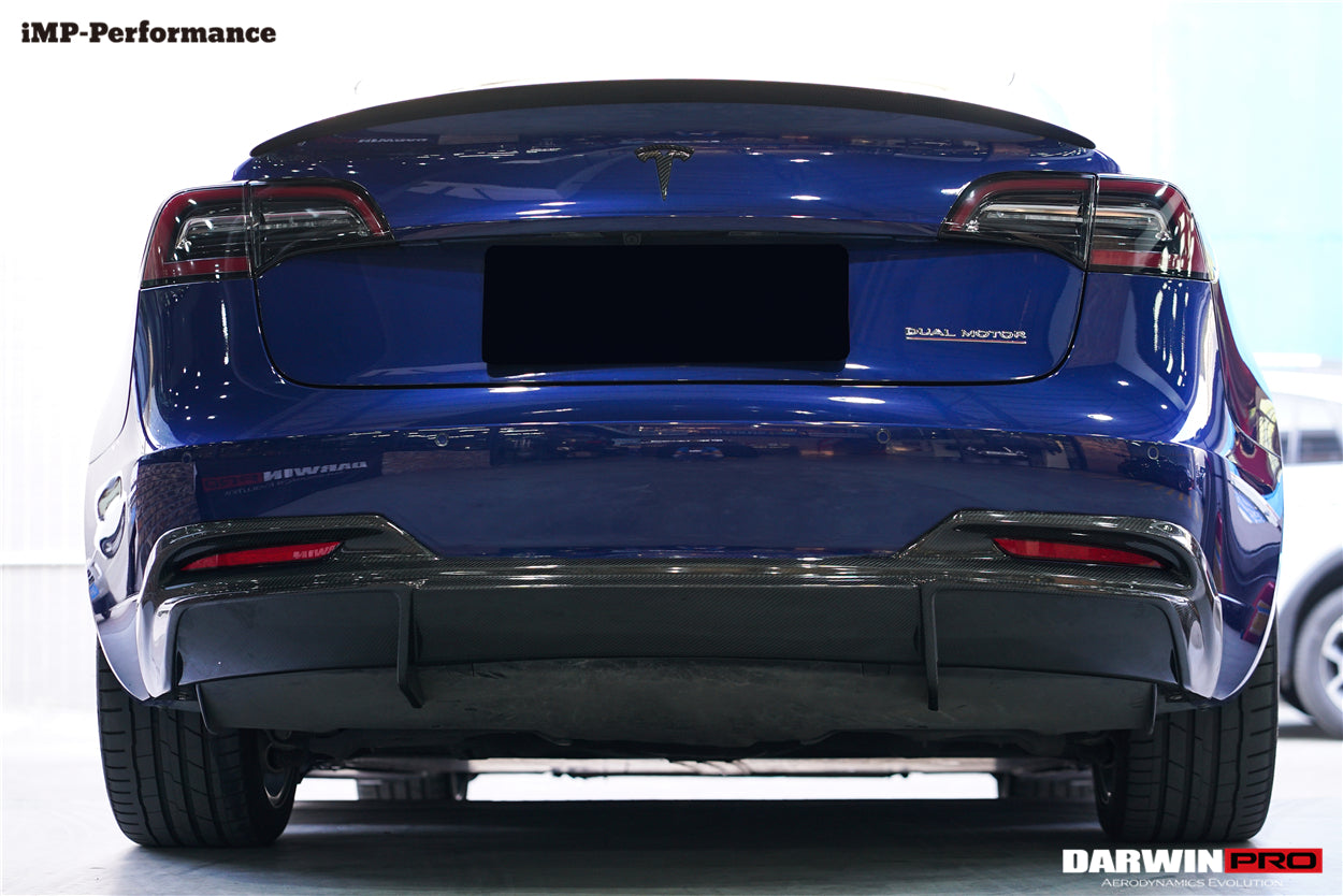 2017-2023 Tesla Model 3 IMP Performance Carbon Fiber Full Kit - DarwinPRO Aerodynamics