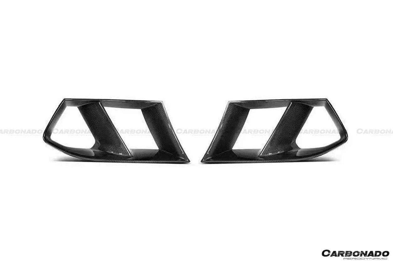 2021-UP BMW M3 G80 M4 G82 G83 MP Style Carbon Fiber Front Bumper Air Vents - Carbonado Aero